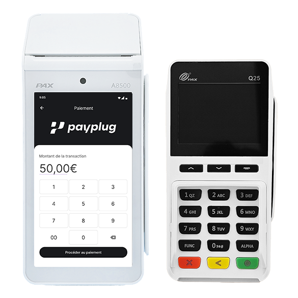 PAX A8500 4GW & Pinpad Pax Q25